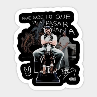 Bad Bunny Most Wanted Tour Sticker